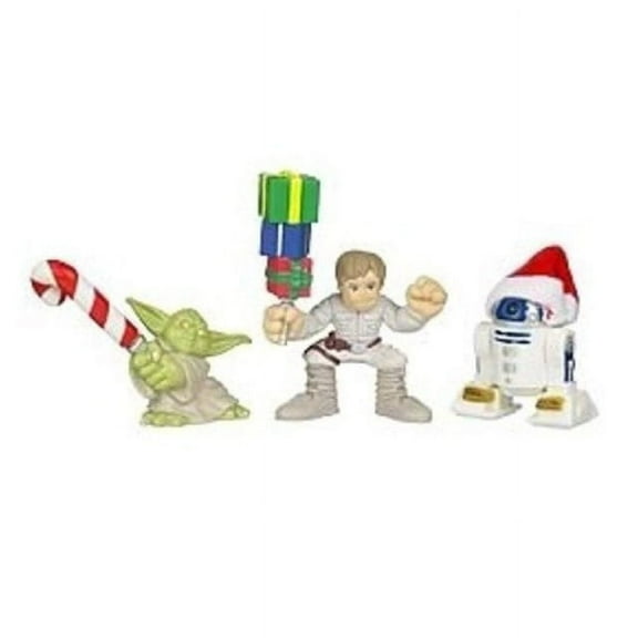 bespin luke skywalker, yoda, and r2-d2 stocking stuffers star wars galactic heroes