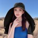 thumbnail image 2 of Full Face Sun Hombro y Cuello Sombrero Integrado de Verano de las Mujeres Sombrilla Chal Pescador Sombrero Ciclismo al aire libre Sombrero de Sol, 2 of 4