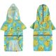 thumbnail image 5 of Nvzi Chubasquero reflectante para perros con capucha y orificio para arnés, impermeable, para perros pequeños, medianos y cachorros (mediano, pato), 5 of 5