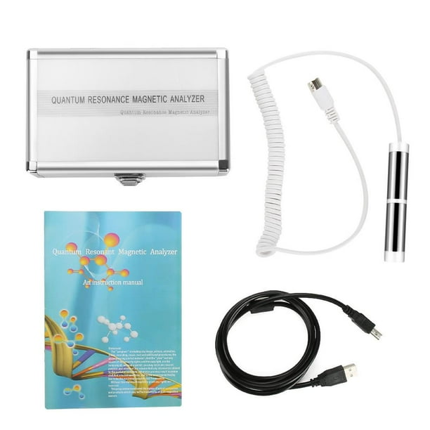 Dispositivo De Diagnóstico De Salud Secundario Del Analizador De Cuerpo Humano De Resonancia Magnética Cuántica Con Cable Usb Yuarrent AF000348-00