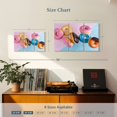thumbnail image 4 of Elephant Stock Doughnut Party Wall Art - Horizontal Multi Panel Canvas - Cafe & Restaurant Wall Decor - Food And Drink Multi Panel - Blue And Pink Decor - 33" x 20", 4 of 8