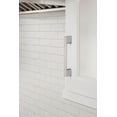 thumbnail image 2 of Amerock Cityscape 3-3/4 inch (96mm) Center-to-Center Satin Nickel Cabinet Pull - 10 Pack, 2 of 5