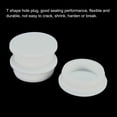 thumbnail image 4 of Uxcell Silicone Rubber Hole Plug White Stopper for 42-43.5mm Hole 3 Pack, 4 of 5