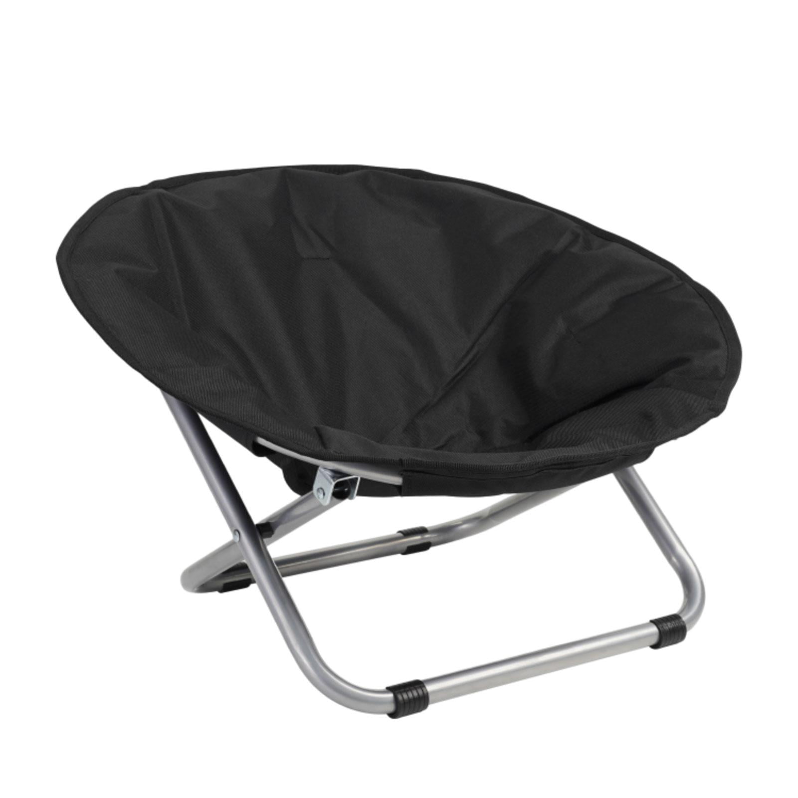 Bvdfgk Elevated Cat Bed Foldable Elevated Dog Bed Pet Furniture Adjustable Height Metal Black
