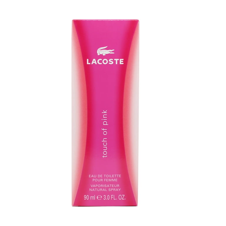 Begrænse Efterforskning udelukkende Touch of Pink by Lacoste Eau De Toilette Spray 3 oz For Women - Walmart.com