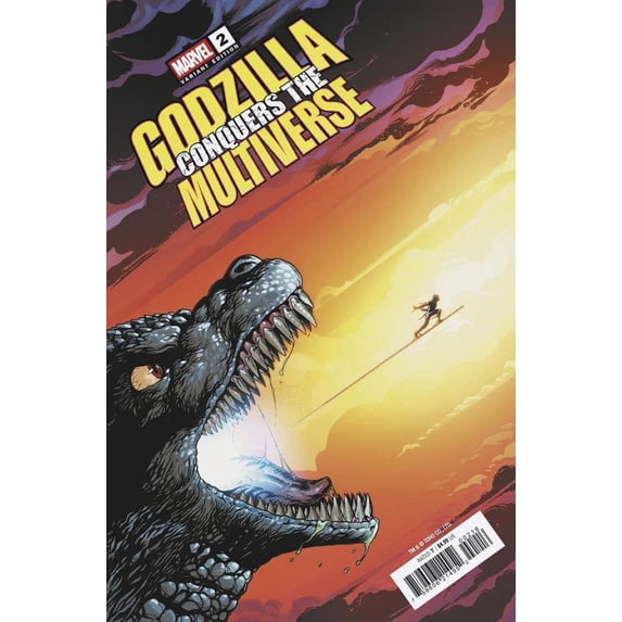 Godzilla Conquers the Multiverse #2C VF ; Marvel Comic Book