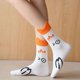 thumbnail image 4 of 2 pares de calcetines divertidos con pico de ganso de talla única, calcetines deportivos universales de algodón, calcetines casuales creativos de animales para mujeres y hombres, 4 of 5
