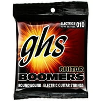 GHS Boomers Roundwound Nickel-Plated Steel Electric Guitar Strings, GBL, Light Gauge .010, .046