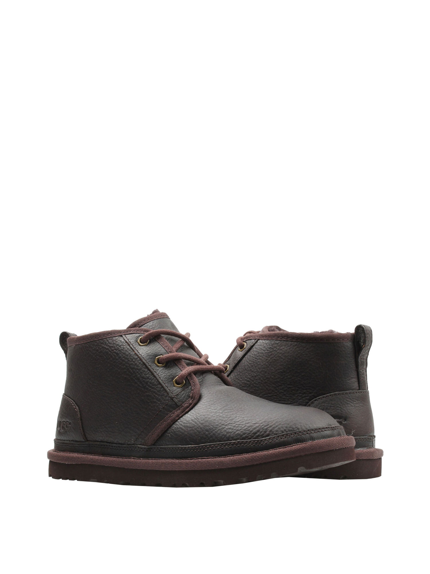 undisclosed ugg neumel china tea brown leather black chestnut gray suede men mid top boot