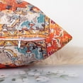 thumbnail image 5 of Boho Throw Pillow Covers 12x20 inch Monaco Rug Persian Carpet Double Sided Pattern Cotton Soft Pillow Case Cushion Cover Pillowcase for Couch Sofa Bed Decorative (Orange), 5 of 6