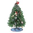 thumbnail image 4 of Árbol de Navidad artificial Decoración de árbol de simulación Festival de vacaciones PVC Planta falsa Adorno 1.8m Eigraketly HA8630-00B, 4 of 6
