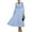 Light Blue, variant on PRETTYGARDEN Womens Long Sleeve Maxi Dress Fall Trendy Elegant V Neck Flowy Wedding Guest Holiday Formal Long Dresses
