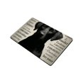 thumbnail image 3 of FCXZI Black Dog White Fast Absorption Home Bath Mat Diatom Mud 24x16in, 3 of 5