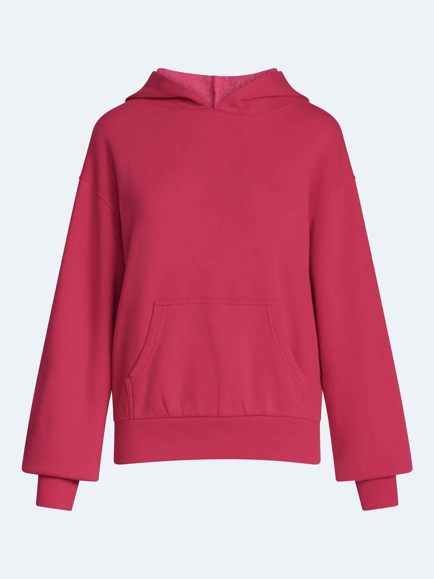Scoop Women's and Women's Plus Mineral Wash Oversized Hoodie, Sizes XS-4X