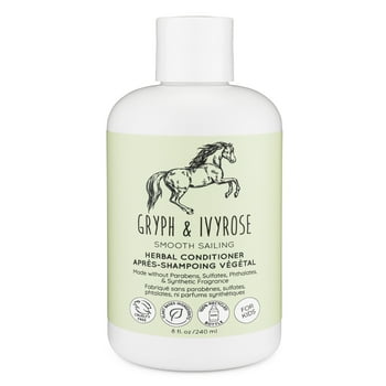 Gryph & IvyRose Smooth Sailing al Hair Conditioner for Kids - All Natural, Sustainable, 8 Fl Oz