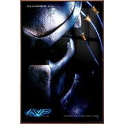 Alien Vs. Predator - Framed Movie Poster (Teaser Style - Predator) (Size: 27" x 40") (Shiny Copper Aluminum Frame)