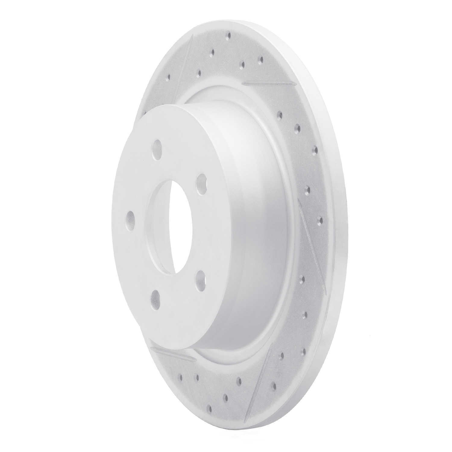 Dynamic Friction Company 830-54093L DFC Geoperformance Rotor - Drilled and Slotted