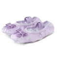 thumbnail image 3 of Rinsvye Children Shoes Dance Shoes Shoes Size 6 For Girls Dancing Ballet Performance Indoor F Sneaker Colorful Bow Yoga Practice Kids Shoes Shoes Youth Tennis Shoes Size 3 Toddler Shoes Size 5, 3 of 5