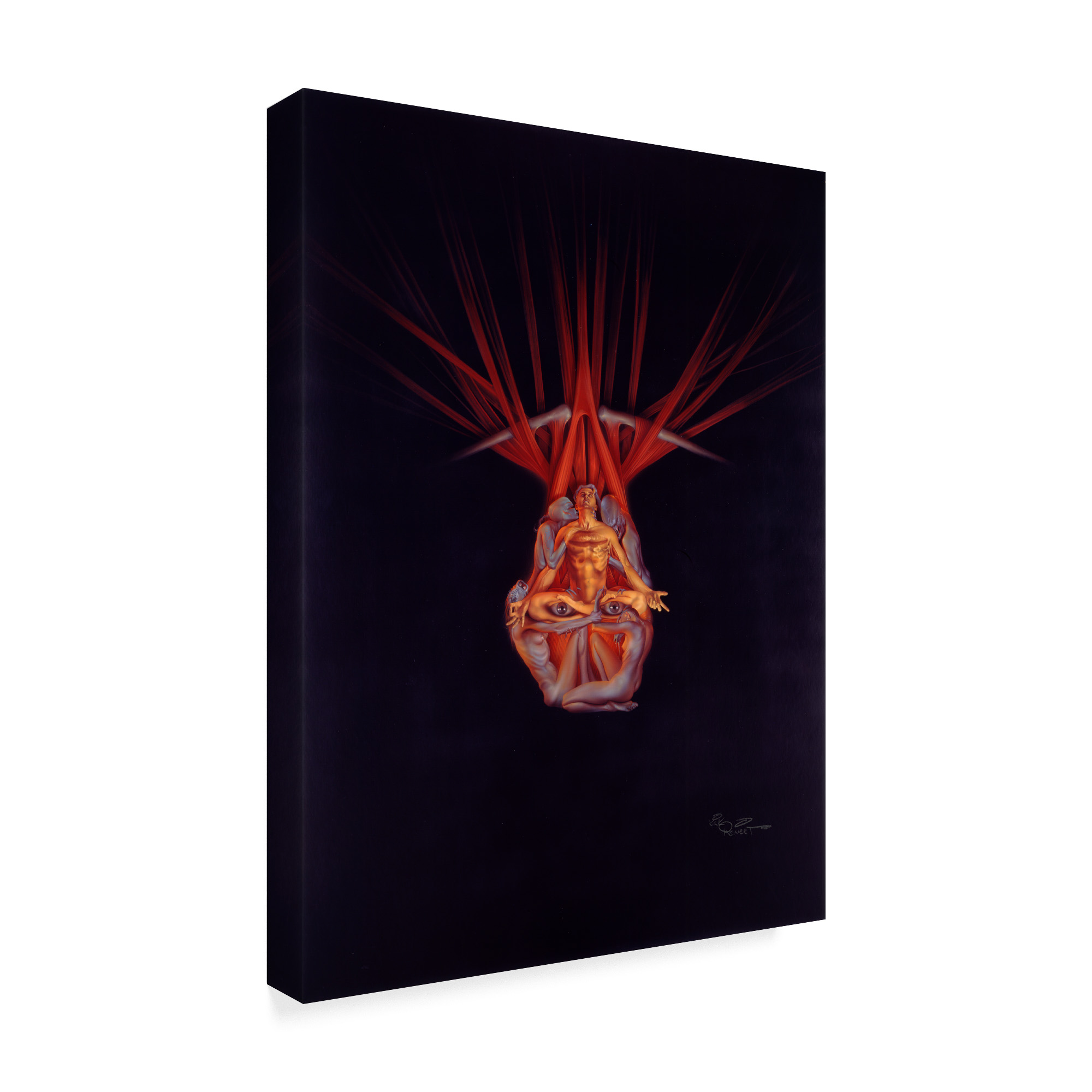 Trademark Fine Art 'Meditation' Canvas Art by Kirk Reinert
