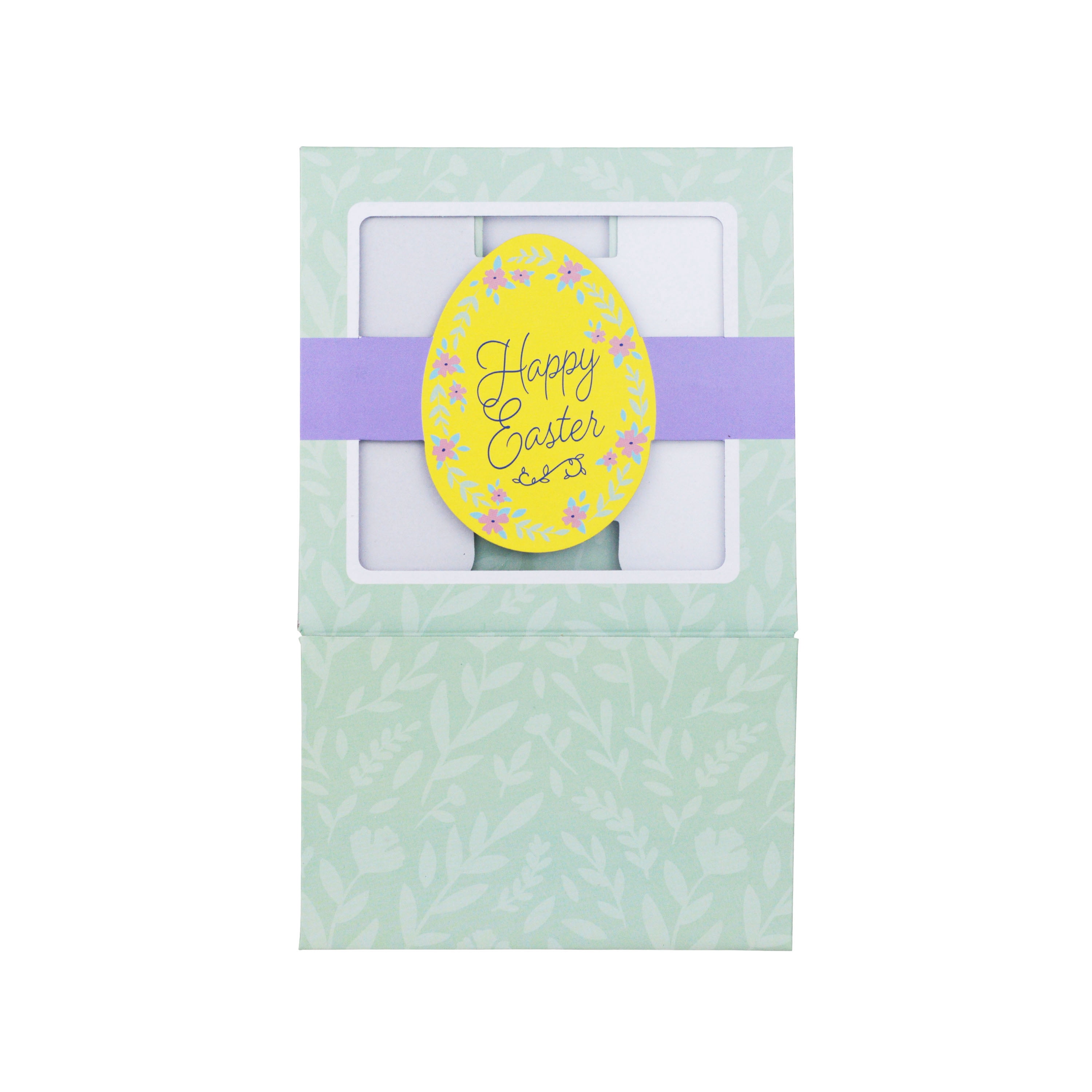 Way To Celebrate Easter Treat Box ASTM, 4.5 inch X 4.5 inch X 3 inch / 8 inch X 3.25 inch X 2.5 inch.
