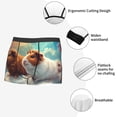 thumbnail image 3 of Fotbe Cloud Guinea Pig Calzoncillos Tipo Boxer con Bolsa de Soporte Total para Hombre, X-Temp Fresco, Transpirable y de Secado Rápido-Small, 3 of 5