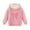 Pink, variant on TFEOQRY Toddler Girls Hooded Sweatshirts Fashion Casual Long Sleeve Composite Velvet Tops Hoodie Lamb Wool and Thickening Tops