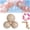 3 Balls Beige, variant on 3pcs Reusable Balloon Garland Arch Inflatable PVC Inflatable Balloons Arch Garlands Easy Setup Air-Filled Party Decoration Balloons for Birthdays Weddings