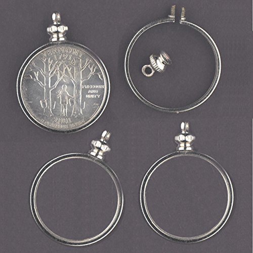 Quarter silvertone Necklace, Display 