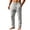 Gray, variant on Aezemi Men Drawstring Work Pants Pull on Elastic Waist Fashion Outdoor Comfy Business Casual Pants with Pockets Summer Trendy Straight Leg Daily Trousers XXL
