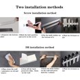 thumbnail image 4 of Wall Mounted Magnetic Knife Bar, Stainless Steel Heavy Duty Strip For Space-Efficient Kitchen Storage (40cm), 4 of 5