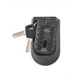 thumbnail image 3 of HURRISE 10-Digit Outdoor Key Safe Box Combination Security Keys Holder Lock Wall Mounted,Punch Button Key Storage, 3 of 7