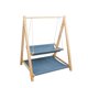 thumbnail image 2 of Hamaca para gatos transpirable, de pie, desmontable, con soporte para gatos, silla colgante elevada para gatos. azul de doble capa, 2 of 9