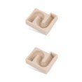 thumbnail image 1 of Monstrate Molde de silicona para hacer velas, molde para dulces de gelatina de azúcar, resistente al calor, reutilizable, suministros para manualidades, Tipo H 2piezas Monstrate CBP160912, 1 of 5