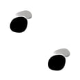 thumbnail image 1 of Bandeja de tocador irregular Bearachild Joyas cosméticas Espejo y Negro 2piezas, 1 of 1