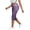 Purple-womens capris, variant on AnuYalue Women's Capri Pants Trendy High Waisted Skinny Capris Stretchy Denim Pant Cropped Pants With Pockets