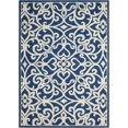 thumbnail image 2 of Nourison Linear Navy/Ivory Area Rug, 2 of 4