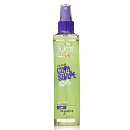 Garnier Fructis Style Curl Shape Defining Spray Gel, Curly Hair, 8.5 fl