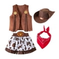 thumbnail image 1 of Conjunto de disfraz para fiesta, estilo vaquera, Daisy Girl, 1 of 7