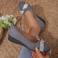 thumbnail image 2 of Wensltd Women Comfy Shoes Wide Width Pointed Toe Low Heel Shoes for Daily Casual Wear, 2 of 9