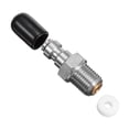 thumbnail image 1 of Paintball Pc Remplissage Mamelon en Acier Inoxydable 8mm Fil d'Une Façon Favoriser 1/8'', 1 of 5