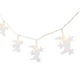thumbnail image 2 of Guirnalda de luces LED navideñas con forma de estrella | 20 LED multicolores de color blanco cálido | Decoración navideña portátil a pilas de 3 m | Guirnalda para interiores, exteriores, fiestas,, 2 of 6