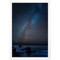 thumbnail image 2 of Scenic view of beach against star field at night, Sand Dollar Beach, Plaskett Creek, Big Sur, Ca, Scenic Framed Art Print Wall Art Sold by Art.Com, 2 of 5