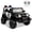 Black Police Car, variant on ANPOO 12V Kids Powered Ride on Truck Car with Parent Remote Control, Electric Battery Powered Ride on Toys w/ 3-Speed, Suspension, LED Lights, Music, Bluetooth, MP3
