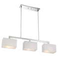 thumbnail image 2 of Quoizel Remi Island Chandelier with 3 Lights in Polished Chrome, 2 of 3