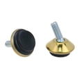thumbnail image 3 of Farboat 20 niveladores de patas giratorios M6 para muebles de 1.0 in de altura, nivelación ajustable para mesas, sillas, armarios, elevador (dorado), 3 of 4