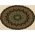 thumbnail image 1 of Ahgly Company Machine Washable Indoor Rectangle Transitional Night Red Area Rugs, 2' x 3', 1 of 7