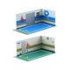 thumbnail image 1 of 2 piezas de diseño de garaje subterráneo de estacionamiento a escala 1:32, estilo A, 1 of 9