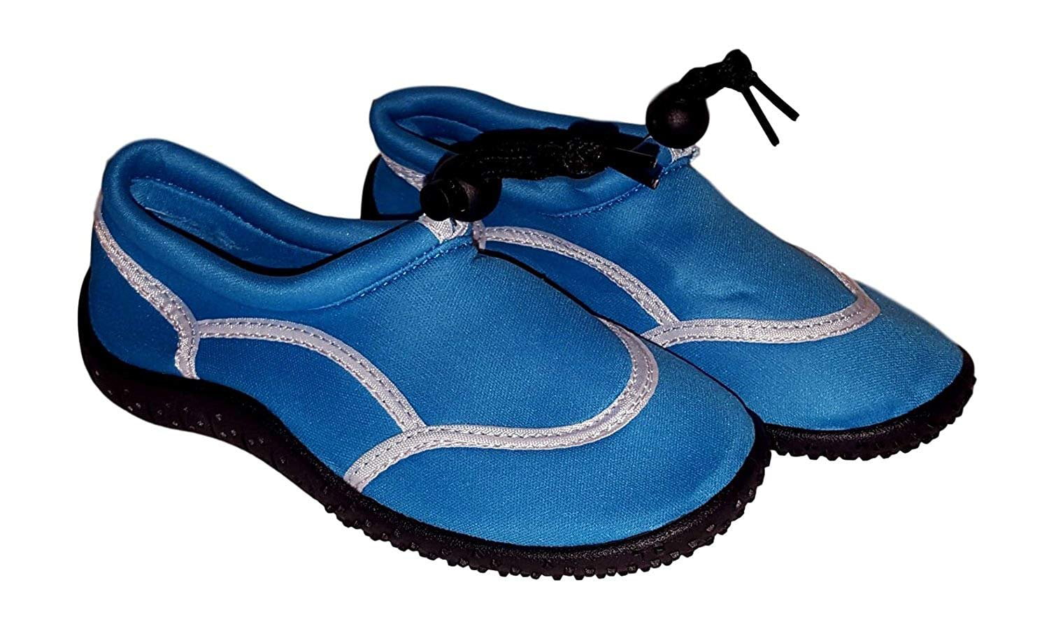 101 BEACH Toddler Boys Athletic Slip On Water Shoes 