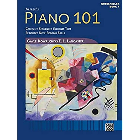 Pre-Owned Piano 101 -- Notespeller, Bk 1 : Carefully Sequenced Examples to Reinforce Note Reading Skills (Paperback) 9781470642693