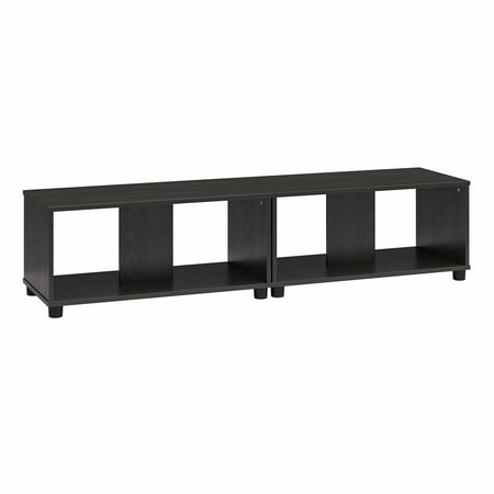 Mainstays Adjustable Side by Side or Stacking TV Stand for TVs up to 70 inches, Black Oak - missing parts